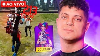 🟢 O MELHOR JOGADOR DO MUNDO! FREEFIRE - CEROL AO VIVO