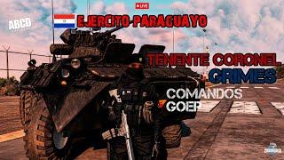 #67 | TEN. CEL GRIMES  COMANDOS GOEP |  EJERCITO PARAGUAYO | ABCD ROLEPLAY | GTA RP .