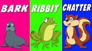 животных Звук песни | Rhymes | Animal Sound Song | Preschool Russia | русский мультфильмы для детей