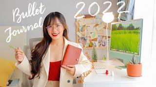 Lên kế hoạch phát triển bản thân năm 2022 | Bullet journal | Sunhuyn