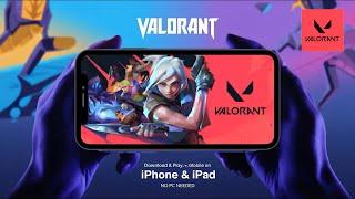 Download & Play Valorant Mobile On iPhone & iPad | Download & install Valorant iOS without PC