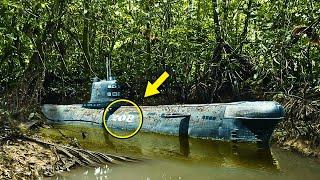 Abandoned WW2 Submarine Found Deep In Jungle. Scientists Look Inside & Immediately Turn Pale!