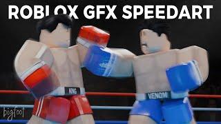 Roblox GFX Boxing Speedart: ROUND TWO!