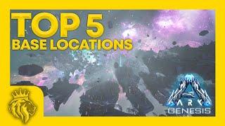 Top 5 PVP BASE LOCATIONS On GENESIS | ARK: Survival Evolved