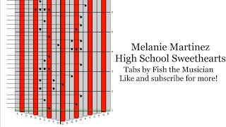 [Kalimba tabs]Melanie Martinez - High School Sweethearts(Kalimba arranged by Fish The Musician)