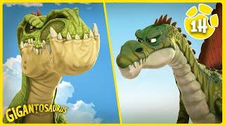 Dino Battle: Gigantosaurus New Episodes Compilation | Gigantosaurus Multilingual