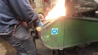 Axe Forging at Wetterlings Axe Factory Sweden