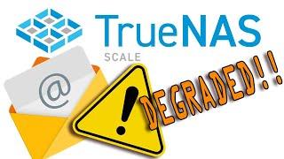 TrueNas Email Notifications and how to Set them up!