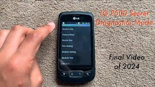 LG P500 Secret Diagnostics Mode - by The Tech Boy (read desc)