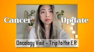 Follow up with Oncologist, visit to the ER, bizarre symptoms (Cancer Vlog)