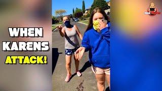 Top 12 Wild Karen PUBLIC FREAKOUTS Caught On Camera!