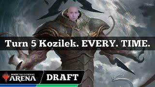 Turn 5 Kozilek. EVERY. TIME. | Modern Horizons 3 Draft | MTG Arena