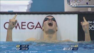 Swimming Men's 200m Breaststroke Final - Gyurta wins Gold - London 2012 Olympic Games Highlights