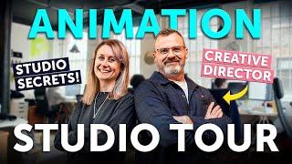 We Toured This Award-Winning Animation Studio