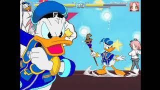 MUGEN - Donald Duck VS Akira Kogami