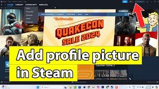 How to change your profile picture in steam