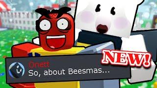 Onett has finally spoken... Beesmas 2021?? | Roblox Bee Swarm Simulator