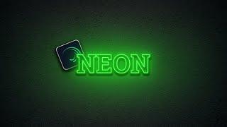 How To Make Neon Text Effect in Alight Motion