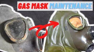 Gas Mask Cleaning, Maintaining and Storing 