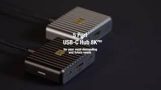 UNISYNK 5 Port USB-C Hub 8KPRO