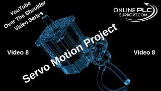 Servo Motion Project Day 8  -Adding Servo Draw Controls in Rslogix 5000