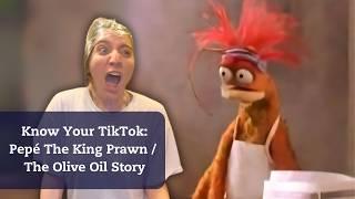 The Pepé The King Prawn Meme Trend Inspires Unhinged "Olive Oil Story"