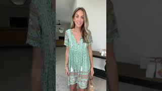 amazon dress haul *reef rain aria* #fashionstyle #dresses #tryon