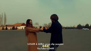 UZmir & Mira yangi clip jarayonidagi kulguli holat