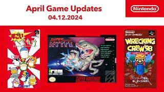 Super NES – April 2024 Game Updates – Nintendo Switch Online