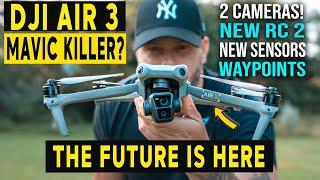 DJI AIR 3 REVIEW NEW - THE DRONE YOU WANTED!