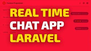 Real Time Chat Application Using Laravel | Just in 15 Minutes