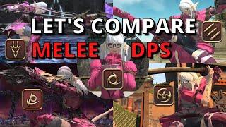 FFXIV Melee Comparison! Easy/Hard? Strong/Weak? Intense?