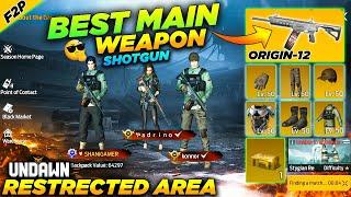UNDAWN-BEST ShotGun Weapon ( Origin-12 ) Restrected Area Glorious Gameplay