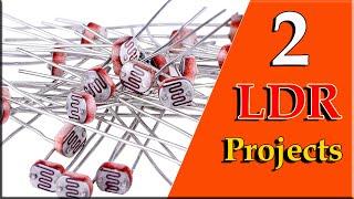 Top 2 LDR Projects | Simple Projects Using LDR | How to Use LDR | Diy Inventions | LDR Experiments