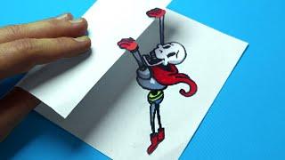 10 Amazing UNDERTALE Paper Craft and Doodles for FANS