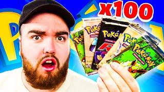 I Opened 100 VINTAGE Pokémon Packs!