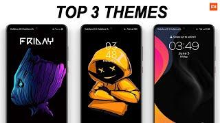 Top 3 Latest MIUI Themes For MIUI 11 - Just For You!