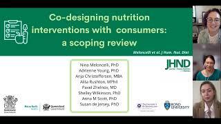 Co-designing nutrition interventions with consumers: a scoping review | Meloncelli | JHND