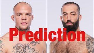 Anthony Smith Vs Roman Dolidze Prediction