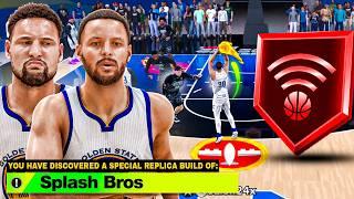 "PRIME" STEPHEN CURRY & KLAY THOMPSON BUILD is LETHAL has REC PLAYERS RAGING in NBA 2K25!