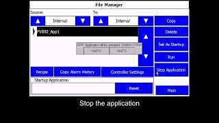 PanelView 800 Graphic Terminal - Switching Communications Between Two Controllers (R10)