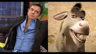 Eugenio Derbez cuenta cómo hizo el doblaje de Burro en Shrek