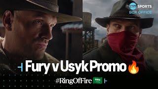 ‍ SPINE-TINGLING Fury v Usyk Promo ft. Peaky Blinders star, Michael Buffer & MORE! #RingOfFire 