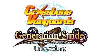 Crossbone Vanguards - Generation Stride [VG-G-BT01] - Unboxing