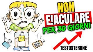 NO M4STURBAZIONE per 30 GIORNI per AUMENTARE il TESTOSTERONE Naturalmente? *Studio scientifico