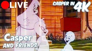 LIVE  | Casper's Family Fun! ⭐️ | Casper and Friends in 4K | Cartoon for Kids