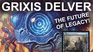 THE NEXT BEST DECK! Legacy Grixis Delver. Preparing for Grief to be Banned... MTG MH3