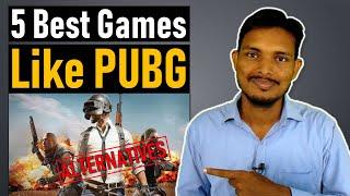 Top 5 PUBG Mobile Alternative Battle Royale Games in India | Best PUBG Alternative | Tech Studio