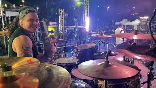 Backstage/Drum Cam Cesar “Chato” Sanchez of Grupo Siggno - Te Amaba Desde Antes & El Perdón