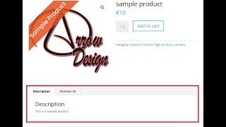 Remove Product Tabs on WooCommerce Single Product Page